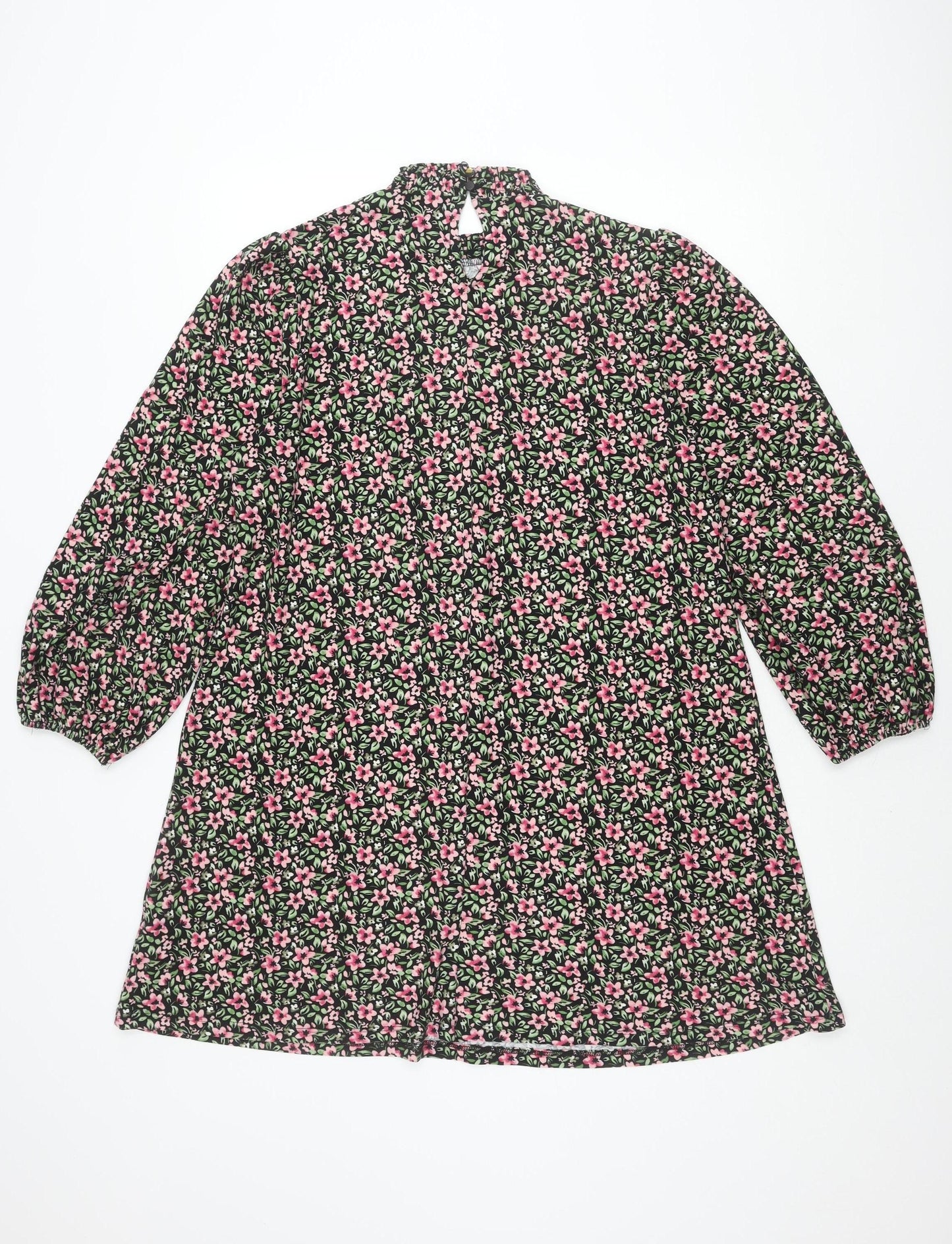 Papaya Womens Multicoloured Floral Dress Size 14