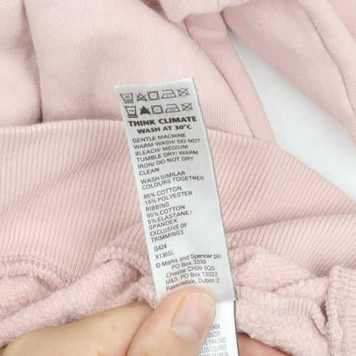 Marks and Spencer Women's Pink M Sweatshirt