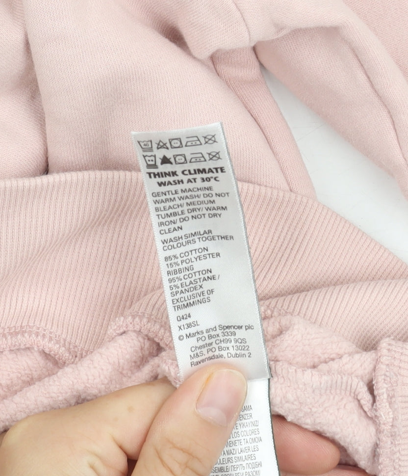 Marks and Spencer Women's Pink M Sweatshirt