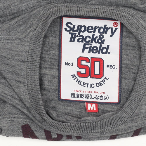 Superdry Men's Grey Graphic Print T-Shirt M
