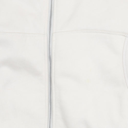 Topshop Women’s Beige Hooded Jacket, Size L, Casual