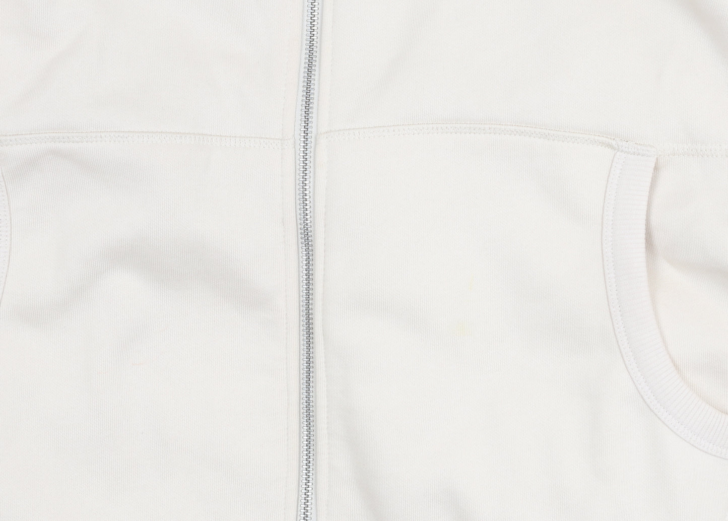 Topshop Women’s Beige Hooded Jacket, Size L, Casual