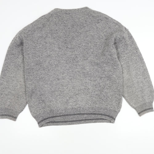 C&A Men's Grey Pullover Jumper - M