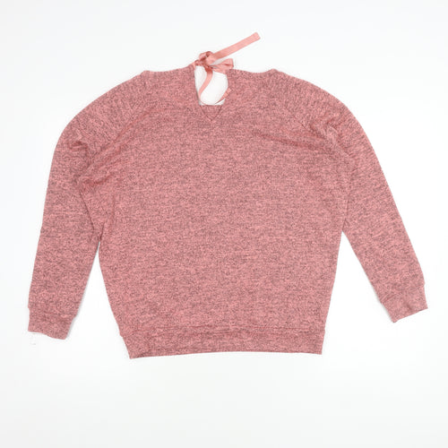 River Island Women’s Pink Pullover Jumper, Size 8