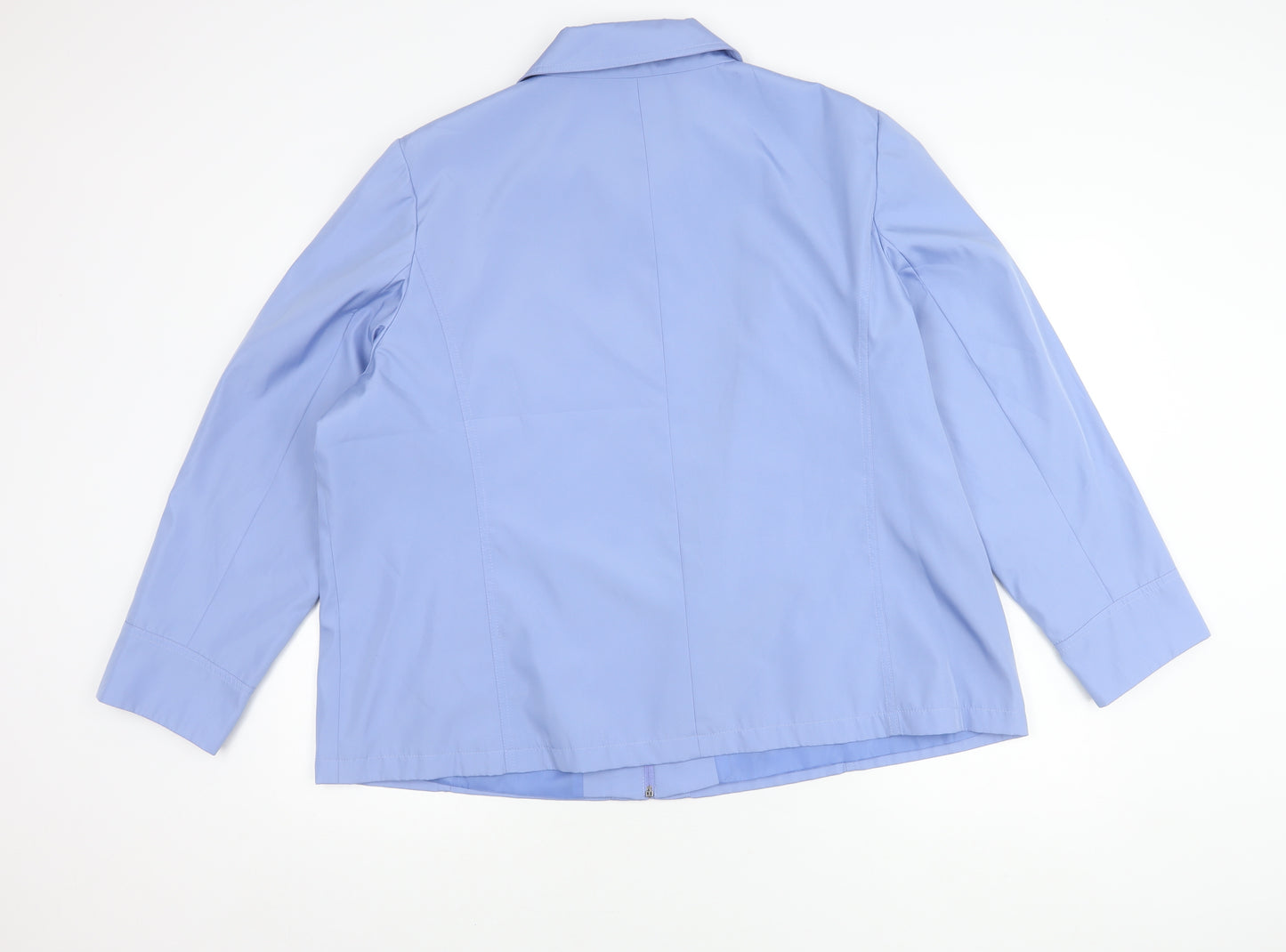 Bm Women's Blue Basic Jacket XL
