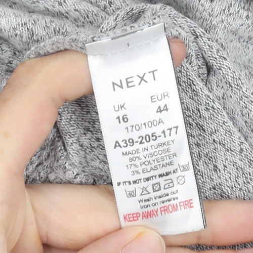 Next Women's Grey Pullover Jumper Size 16
