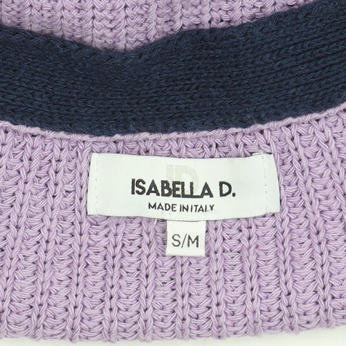 Isabella D. Women's Multicoloured Cardigan S V-Neck
