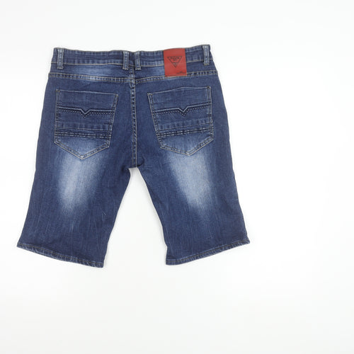 Funk Jeans Women's Blue Bermuda Shorts Size 10
