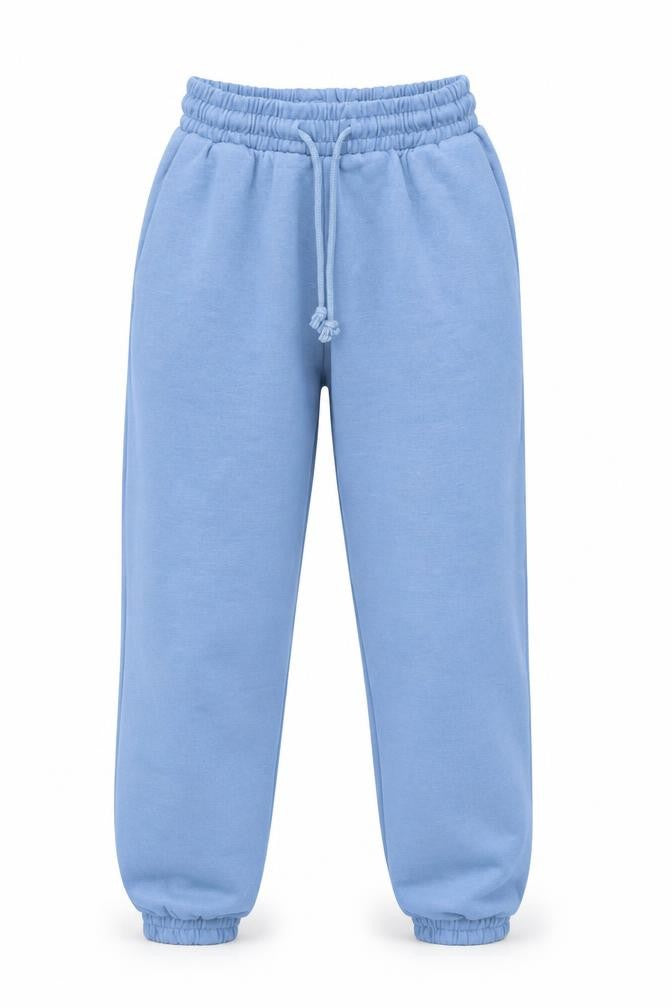 Zara Women’s Blue Jogger Trousers, Size S, Elastic Waist