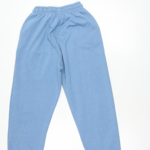 Zara Women’s Blue Jogger Trousers, Size S, Elastic Waist
