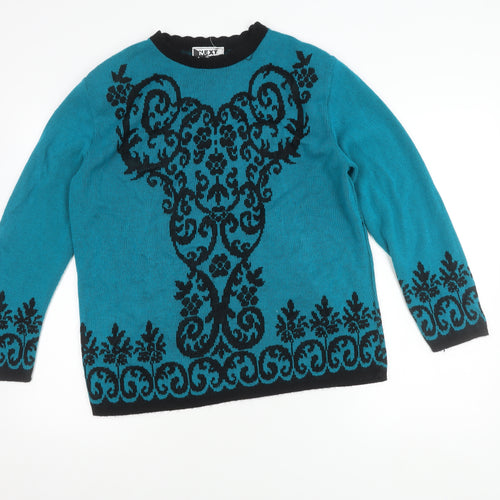 Next Issue Women's Blue L Pullover Jumper