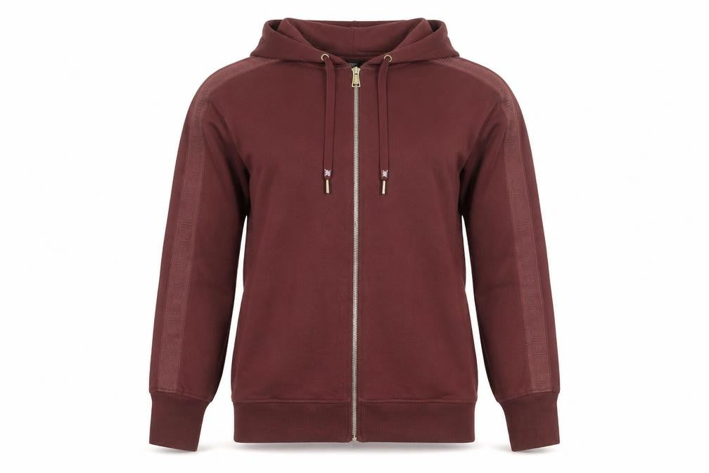 Front view of River Island Women's XS Brown Hooded Jacket