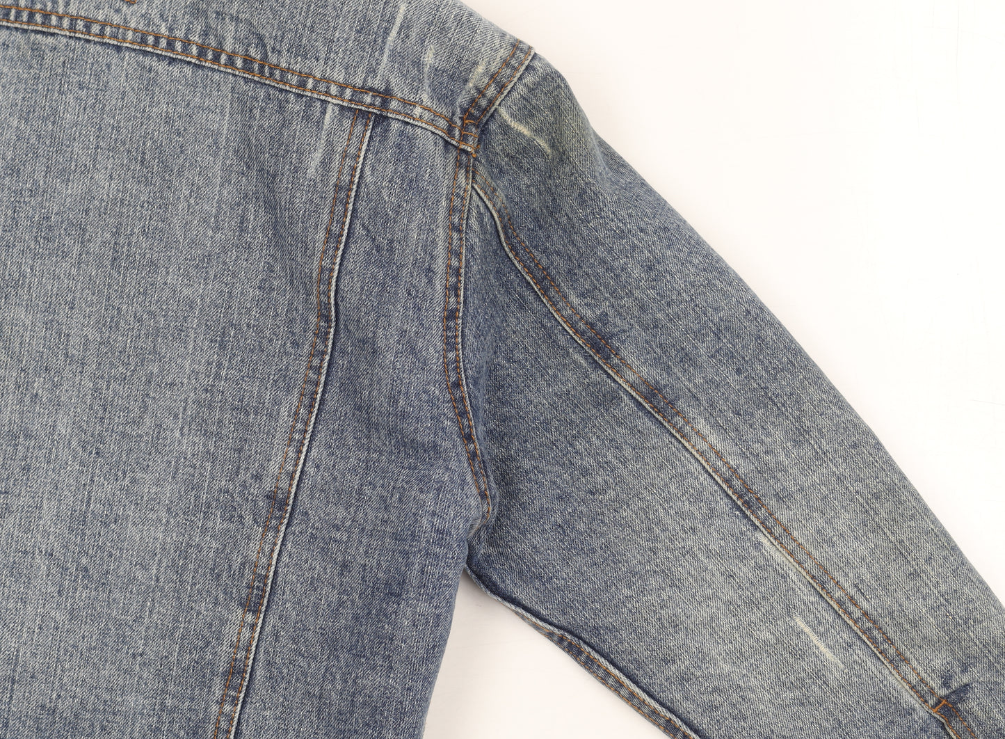 Rebel Unisex Kids Blue Denim Jacket - 12 Years