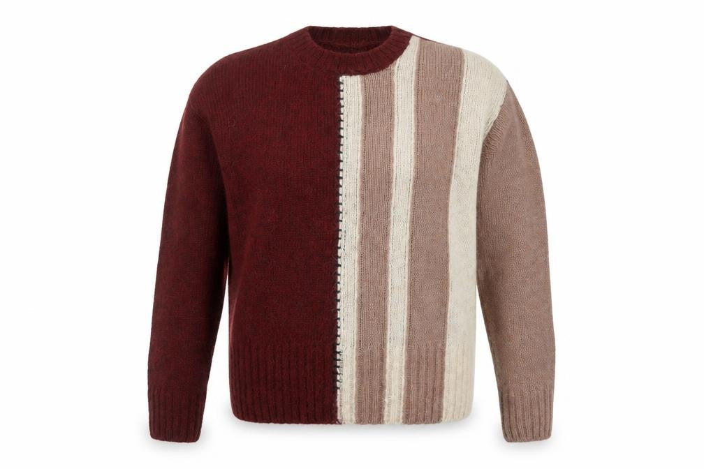 Front view of Zara Women's Multicoloured Striped Pullover M