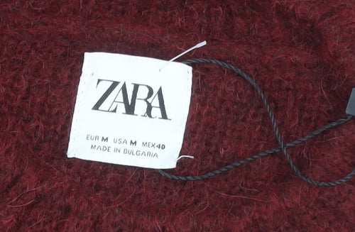 ZARA Women's Multicoloured Striped Pullover M