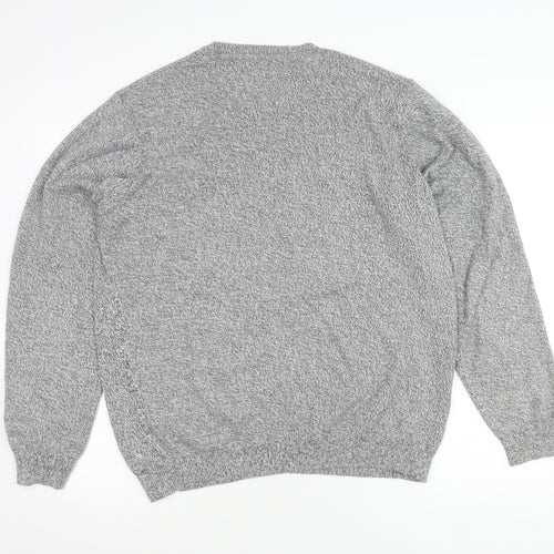 Marks and Spencer Men's Grey Pullover Jumper L