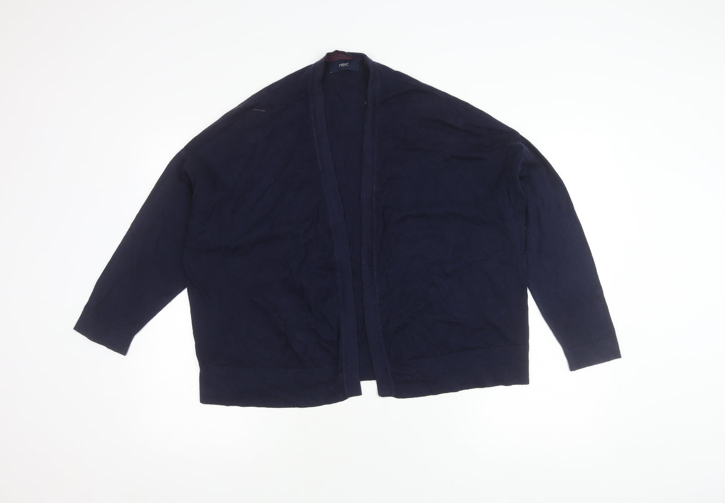 Next Women's Blue Long Sleeve Open Front Cardigan Size 12