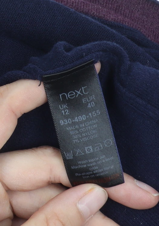 Next Women's Blue Long Sleeve Open Front Cardigan Size 12