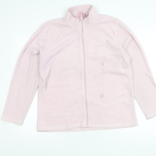 LA Gear Women’s Pink Fleece Jacket Size 18