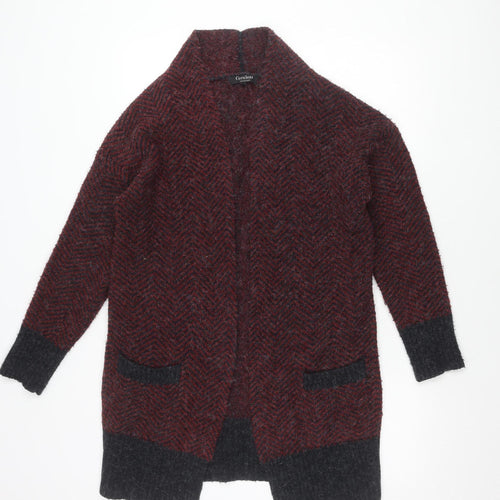 Cerulean Women's Purple Open Front Cardigan L Knit