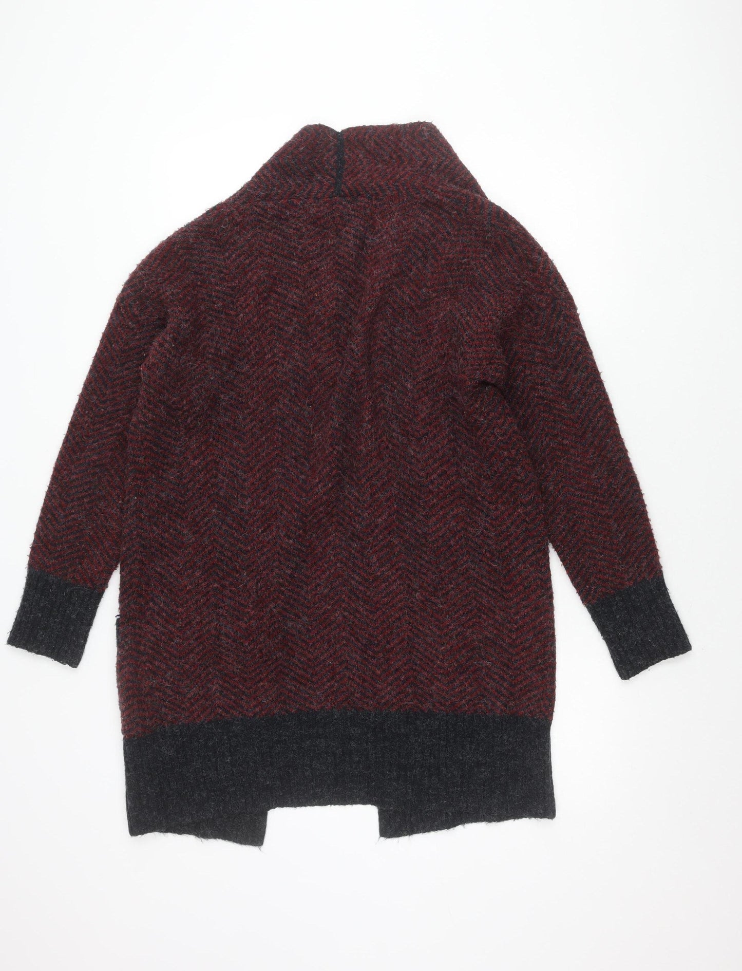 Cerulean Women's Purple Open Front Cardigan L Knit