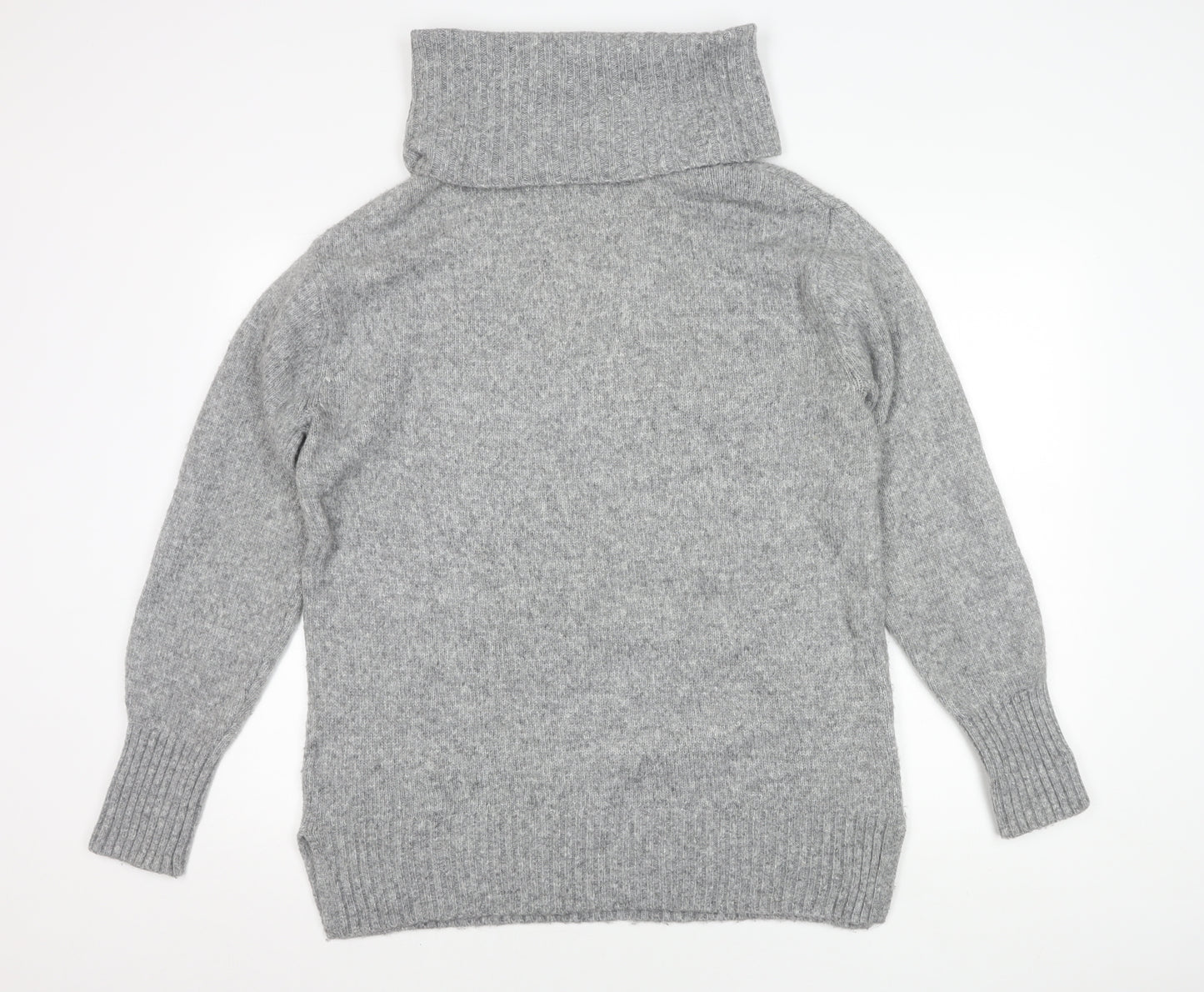 H&M Women's Grey Roll Neck Jumper, M, Winter Casual