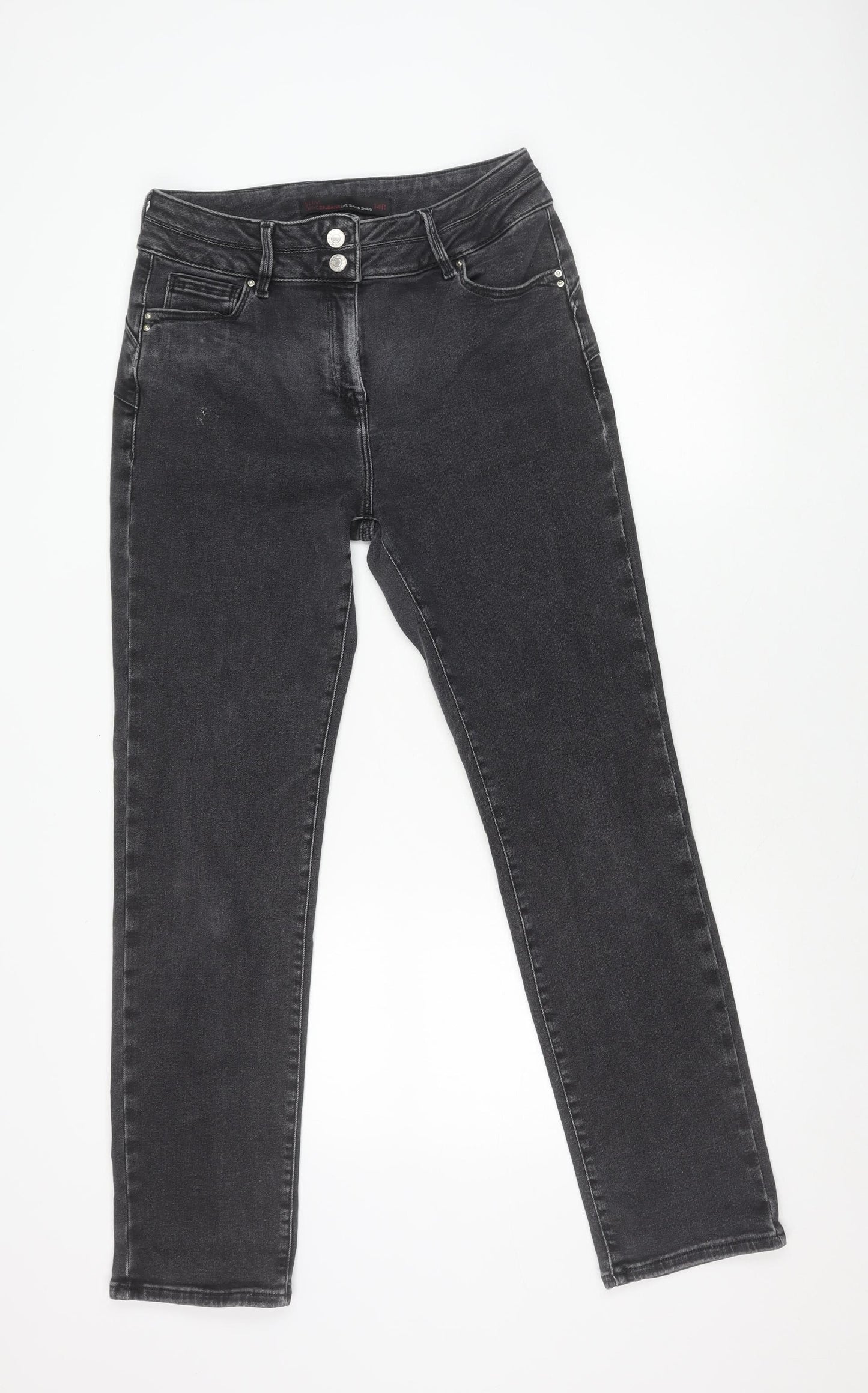 Next Women's Black Slim Jeans Size 14 Regular
