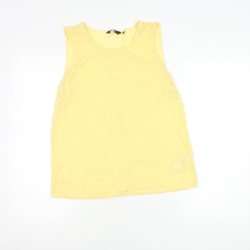 New Look Women Yellow Camisole Blouse Size 14