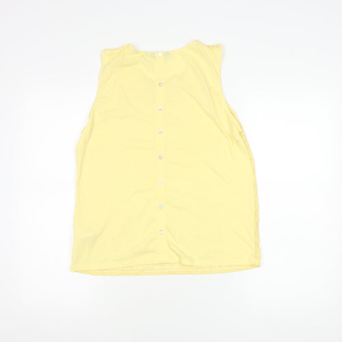 New Look Women Yellow Camisole Blouse Size 14