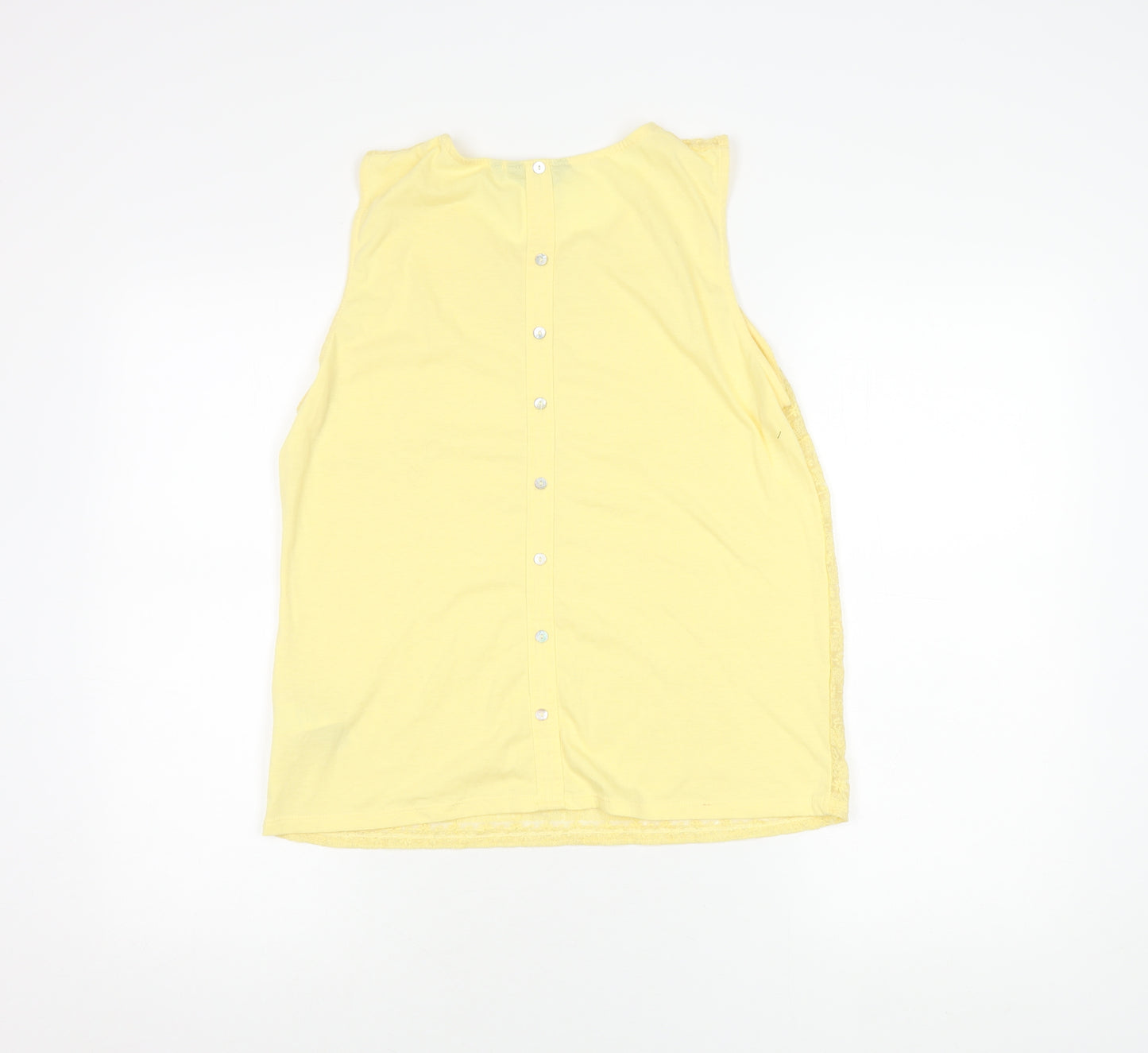 New Look Women Yellow Camisole Blouse Size 14
