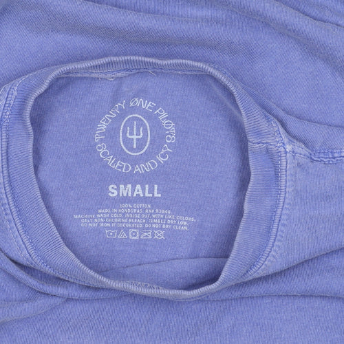 Twenty One Pilots Blue Graphic Men's Small T-Shirt