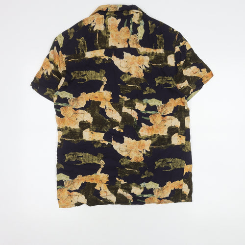 Primark Men's Multicoloured XS Relaxed Fit Shirt
