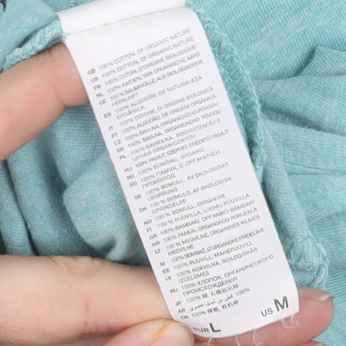 Stanley/Stella Men's Blue Graphic T-Shirt, L