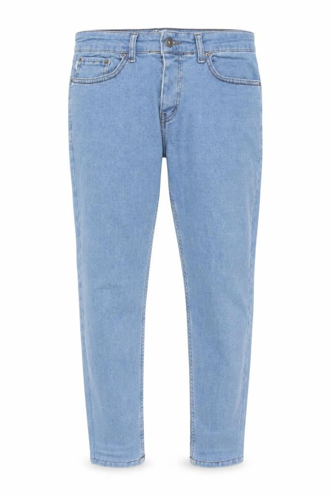 Front view of Oscar Men's Blue Skinny Jeans, size 31