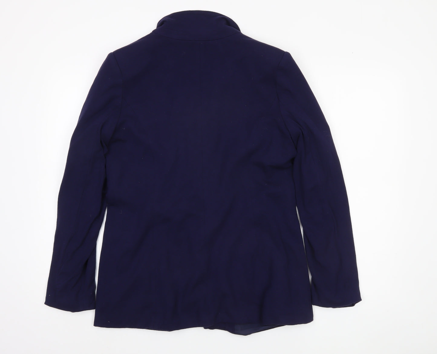 Oasis Women's Blue Blazer UK 12 Regular Fit Business