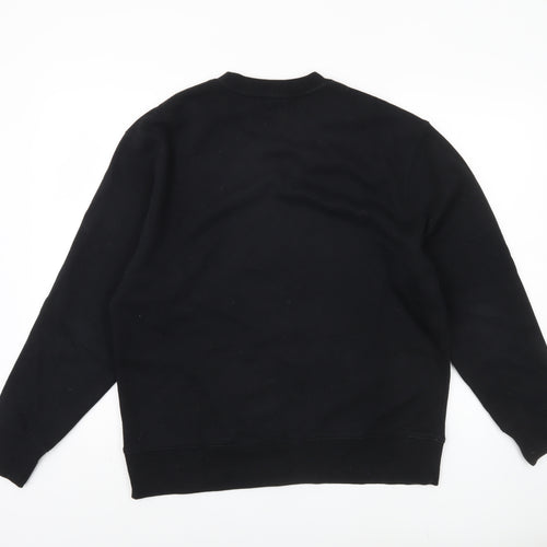 Topman Men's Black M Pullover Sweatshirt
