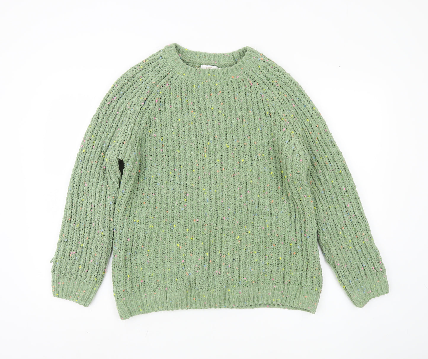 Cotton Traders Women's Green Pullover Jumper, Size 16