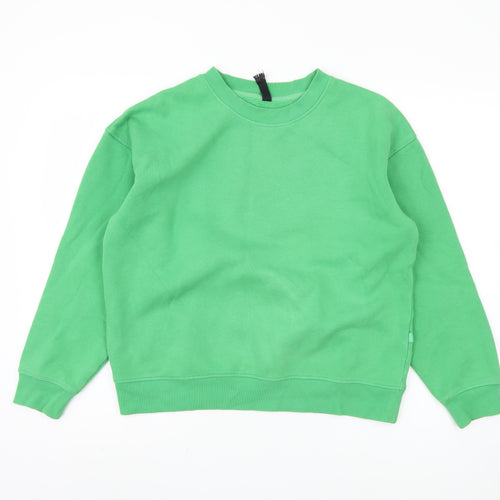 Body Women's Green Pullover Sweatshirt, Size S, Casual Cozy