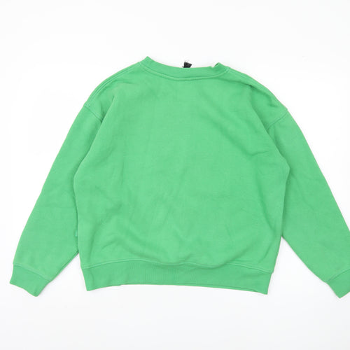 Body Women's Green Pullover Sweatshirt, Size S, Casual Cozy