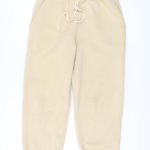 ASOS Women's Beige Joggers, Size 6, Casual Comfort