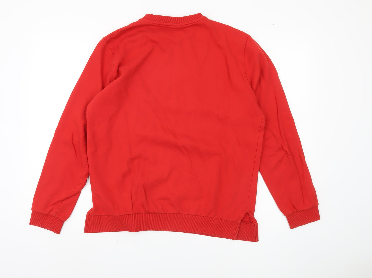 ASOS Men's Red Pullover Sweatshirt M Fleece