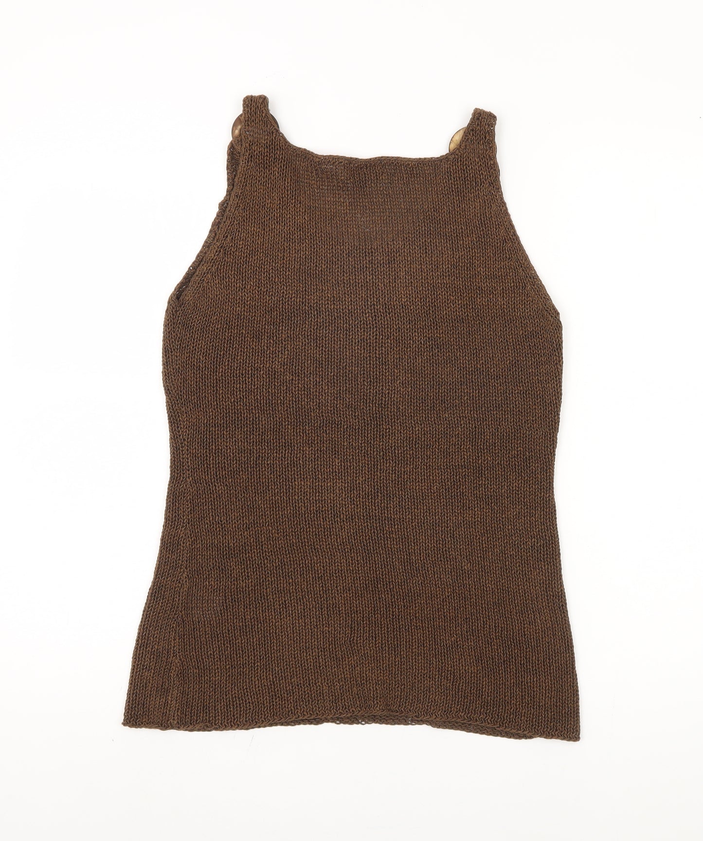 Phase Eight Women's Brown Knit Tank Top M