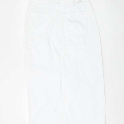 ZARA Women's White Pencil Skirt Size 12