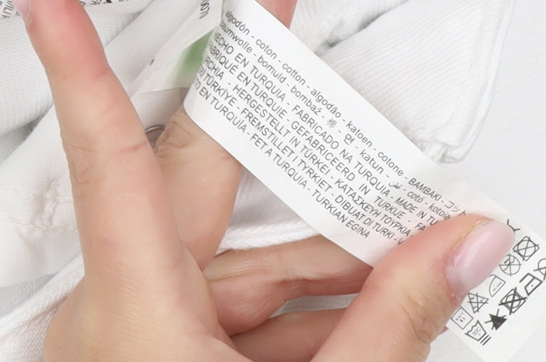 ZARA Women's White Pencil Skirt Size 12