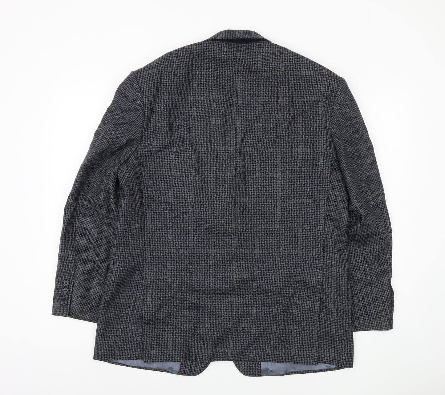 Marks & Spencer Men's Blue Wool Slim Blazer 42S Jacket