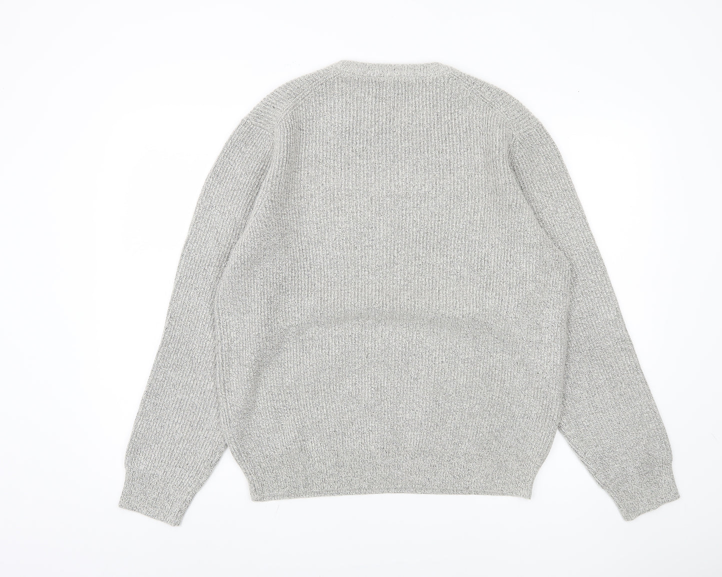 Marks and Spencer Men's Grey Pullover Jumper L