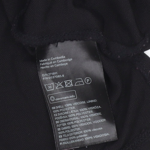 H&M Women's Black Camisole Tank Top Size 6