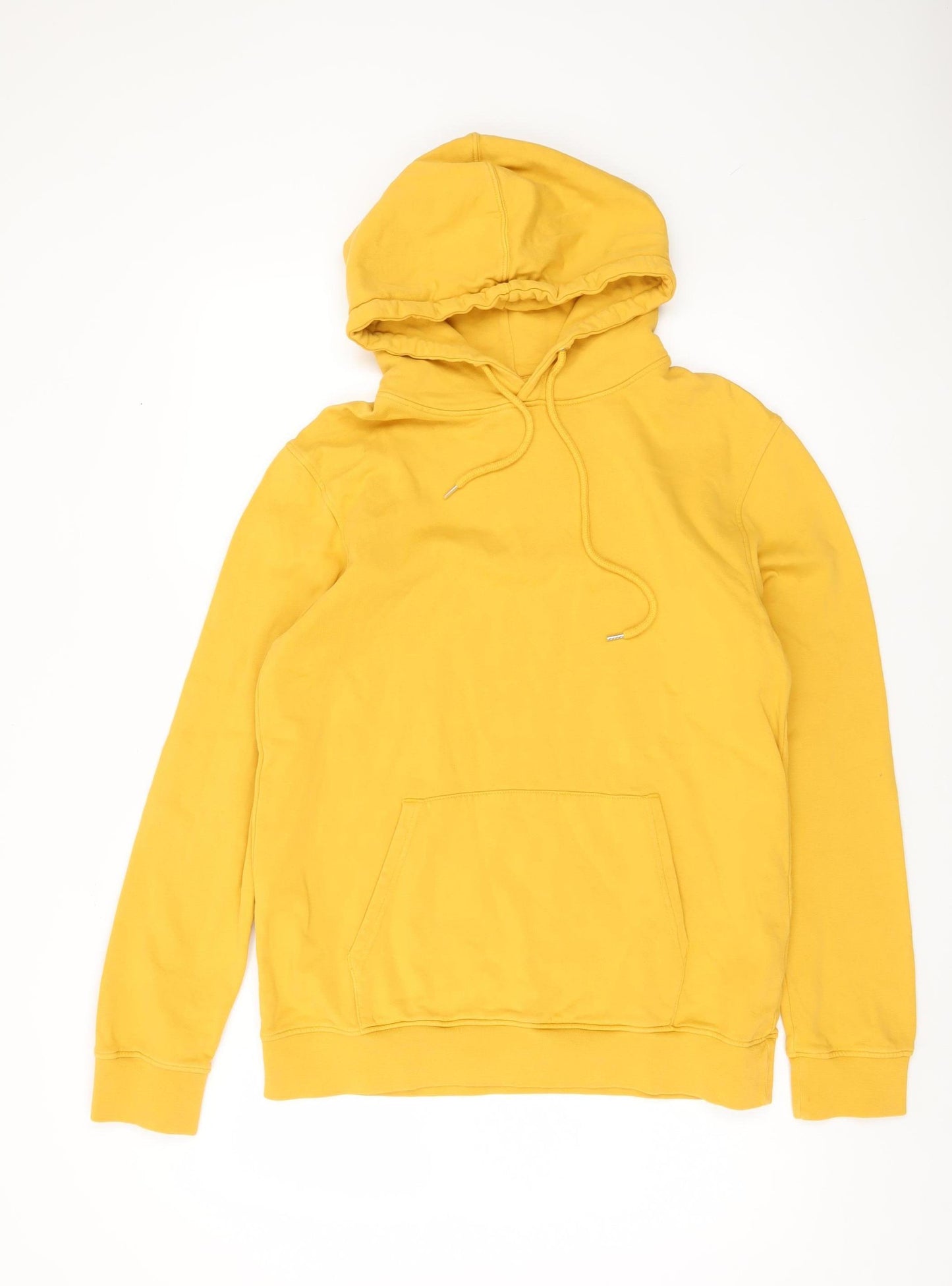 Colorful Standard Men's Yellow Pullover Hoodie, S