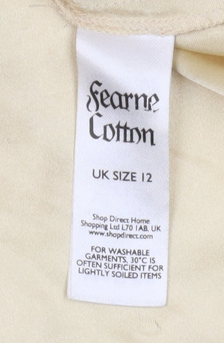 Fearne Cotton Beige Women's Skirt Size 12