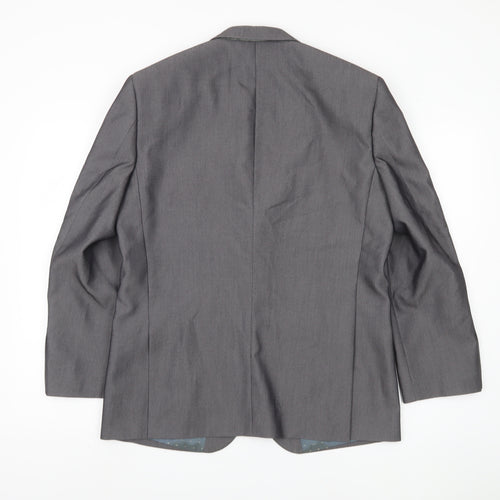Greenwoods Men's Grey Tailored Blazer, M, Formal